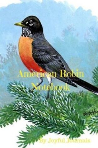 Cover of American Robin Notebook