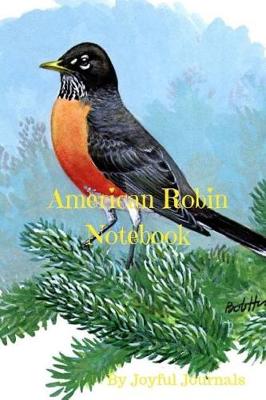 Book cover for American Robin Notebook