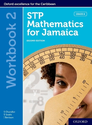 Book cover for STP Mathematics for Jamaica Grade 8 Workbook