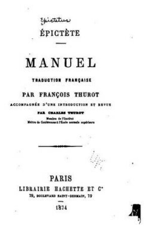 Cover of Manuel, traduction francaise par Francois Thurot