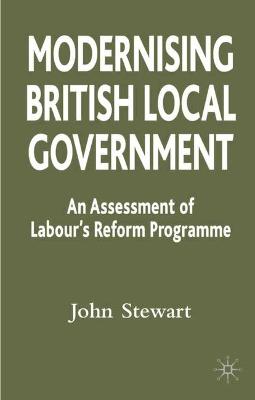 Book cover for Modernising British Local Government