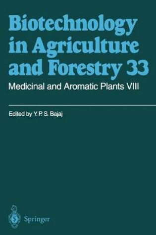 Cover of Medicinal and Aromatic Plants VIII