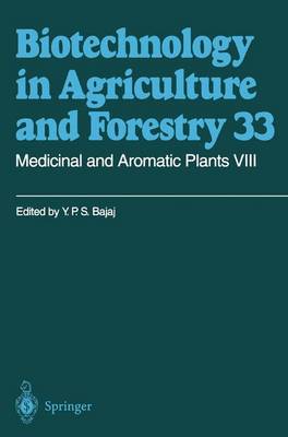 Book cover for Medicinal and Aromatic Plants VIII