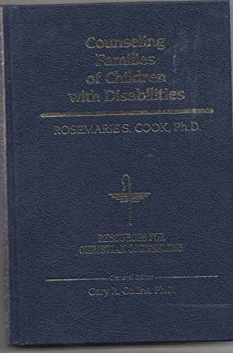 Cover of Counseling Families of Children with Disabilities