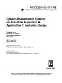 Cover of Optical Measurement Systems for Industrial Inspection II