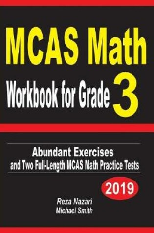 Cover of MCAS Math Workbook for Grade 3