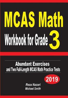 Book cover for MCAS Math Workbook for Grade 3