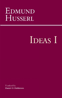 Book cover for Ideas for a Pure Phenomenology and Phenomenological Philosophy