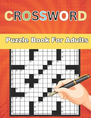 Book cover for Crossword Puzzles Book For Adults