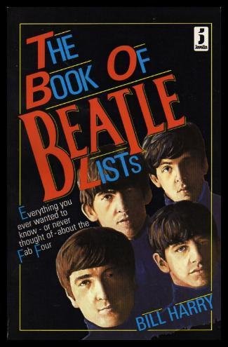 Book cover for Book of "Beatle" Lists