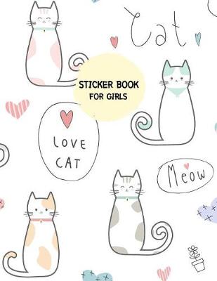 Book cover for Sticker Book For Girls