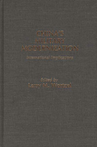 Cover of China's Military Modernization