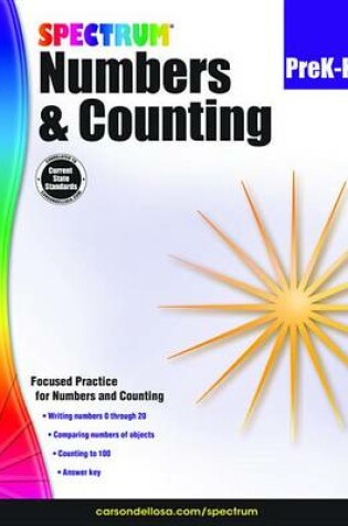 Cover of Numbers & Counting, Grades Pk - K