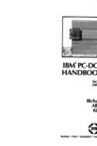 Cover of I. B. M. Personal Computer Disc Operating System Handbook