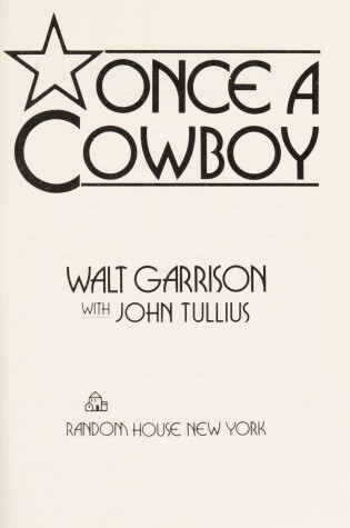 Cover of Once a Cowboy