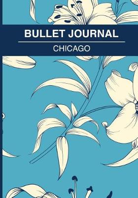 Book cover for Bullet Journal. Flowers