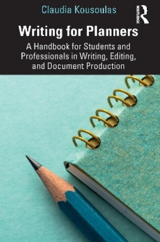 Cover of Writing for Planners