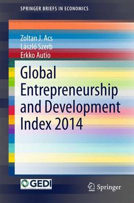 Book cover for Global Entrepreneurship and Development Index 2014