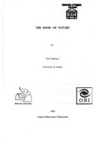 Cover of The Book of Nature