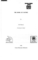 Book cover for The Book of Nature