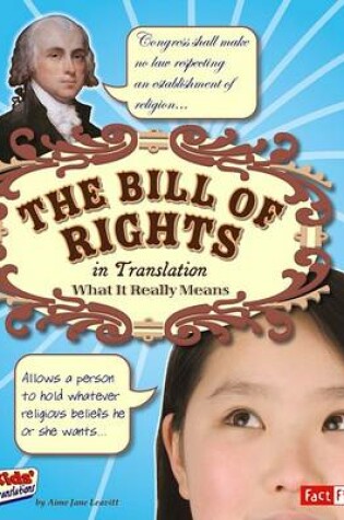 Cover of The Bill of Rights in Translation