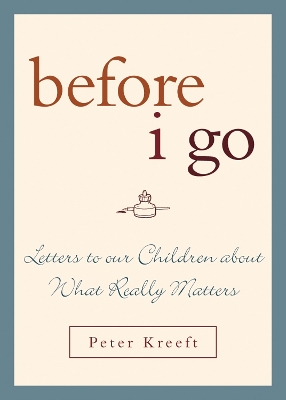 Book cover for Before I Go