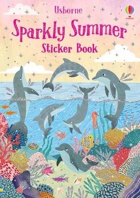 Book cover for Sparkly Summer Sticker Book