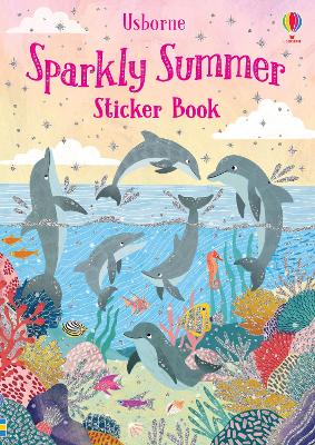 Book cover for Sparkly Summer Sticker Book
