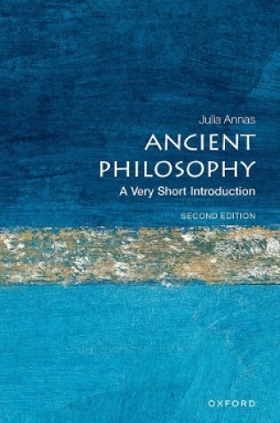 Cover of Ancient Philosophy: A Very Short Introduction