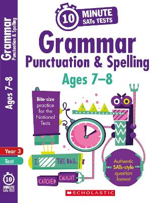 Book cover for Grammar, Punctuation and Spelling - Year 3