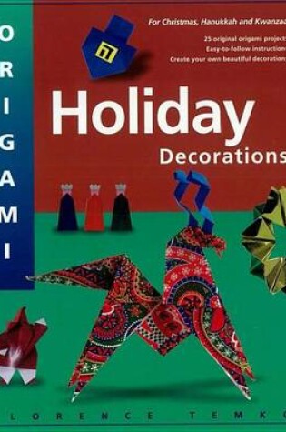 Cover of Origami Holiday Decorations