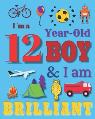 Book cover for I'm a 12 Year-Old Boy and I Am Brilliant