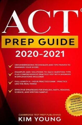 Cover of ACT Prep Guide 2020-2021