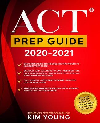 Cover of ACT Prep Guide 2020-2021