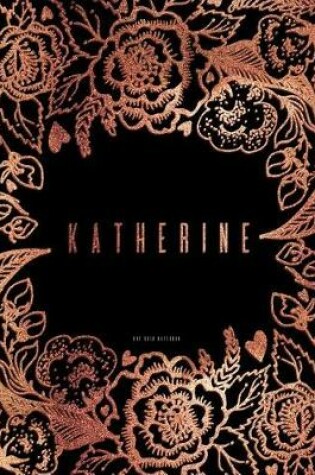 Cover of Katherine Dot Grid Notebook