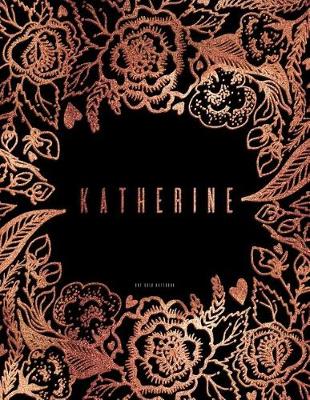 Book cover for Katherine Dot Grid Notebook