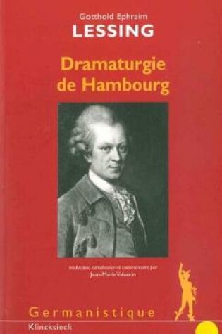 Cover of Dramaturgie de Hambourg