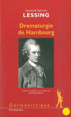 Cover of Dramaturgie de Hambourg