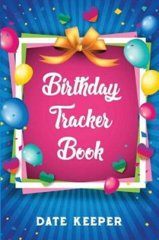 Cover of Birthday Tracker Book