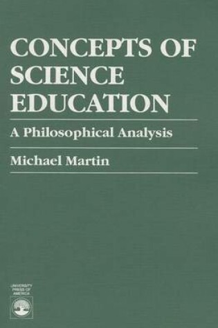 Cover of Concepts of Science Education