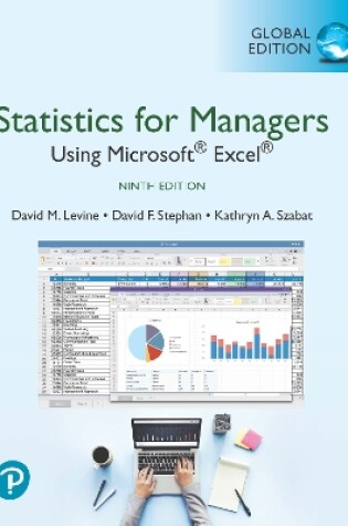 Cover of Statistics for Managers Using Microsoft Excel, Global Edition