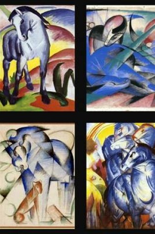 Cover of Franz Marc Blue Horse Art Collage