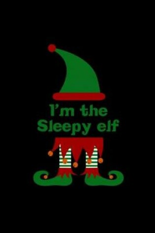 Cover of Funny Sleeping Elf Notebook
