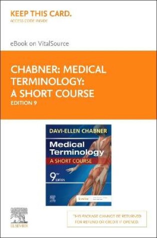 Cover of Medical Terminology: A Short Course - Elsevier eBook on Vitalsource (Retail Access Card)
