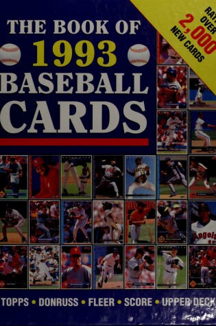 Cover of The Book of 1993 Baseball Cards