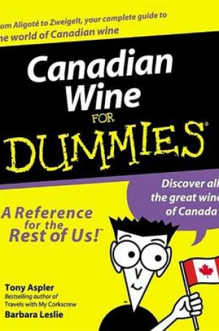 Cover of Canadian Wine for Dummies