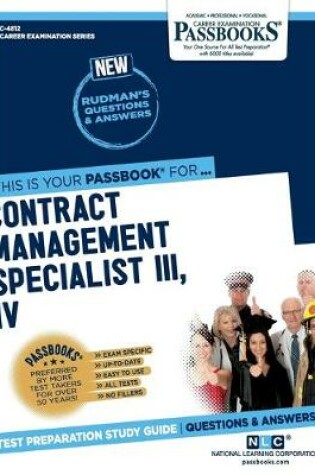 Cover of Contract Management Specialist III, IV (C-4812)