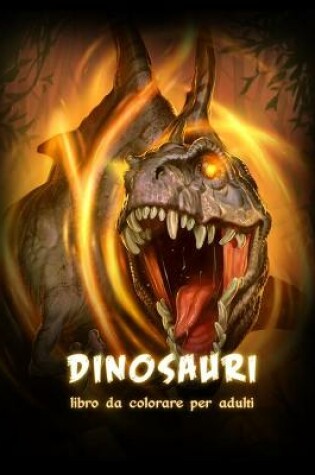 Cover of Dinosauri Libro da Colorare