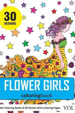 Cover of Flower Girls Coloring Book