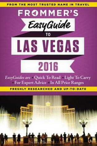 Cover of Frommer's Easyguide to Las Vegas 2016